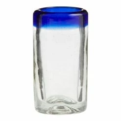 World Market Rocco Blue Shot Glass Set of 4