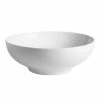 World Market Spin White Porcelain Serving Bowl
