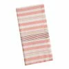 World Market Red Stripe Printed Cotton Napkins Set of 4