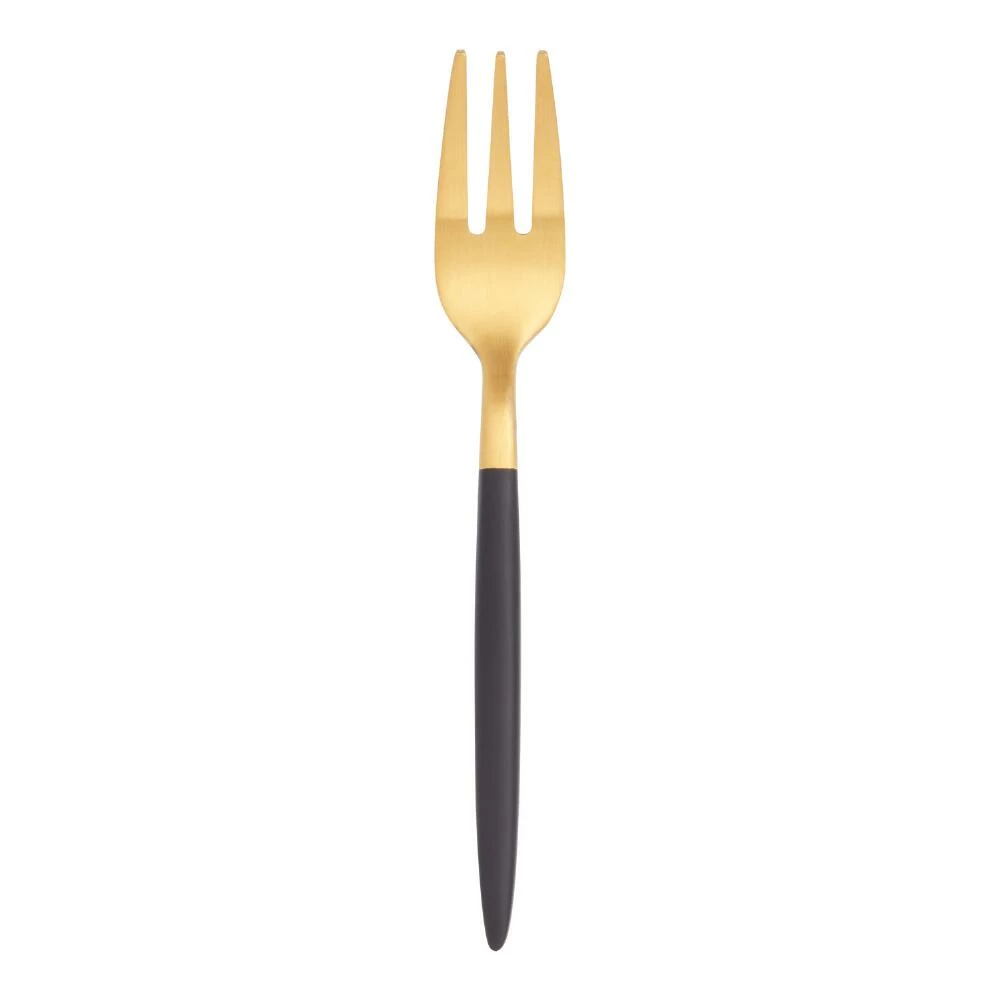 World Market Shay Black And Gold Cocktail Fork Set Of 2