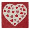 World Market Pier Place Red and Pink Heart Beaded Placemat