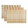 World Market Woven Cotton and Straw Placemat Set of 4