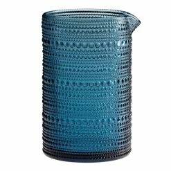 World Market Jupiter Cornflower Blue Mixing Glass