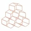 World Market Copper Hexagon 6 Bottle Wine Rack