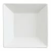 World Market Mini Square White Porcelain Tasting Plate Set Of 4