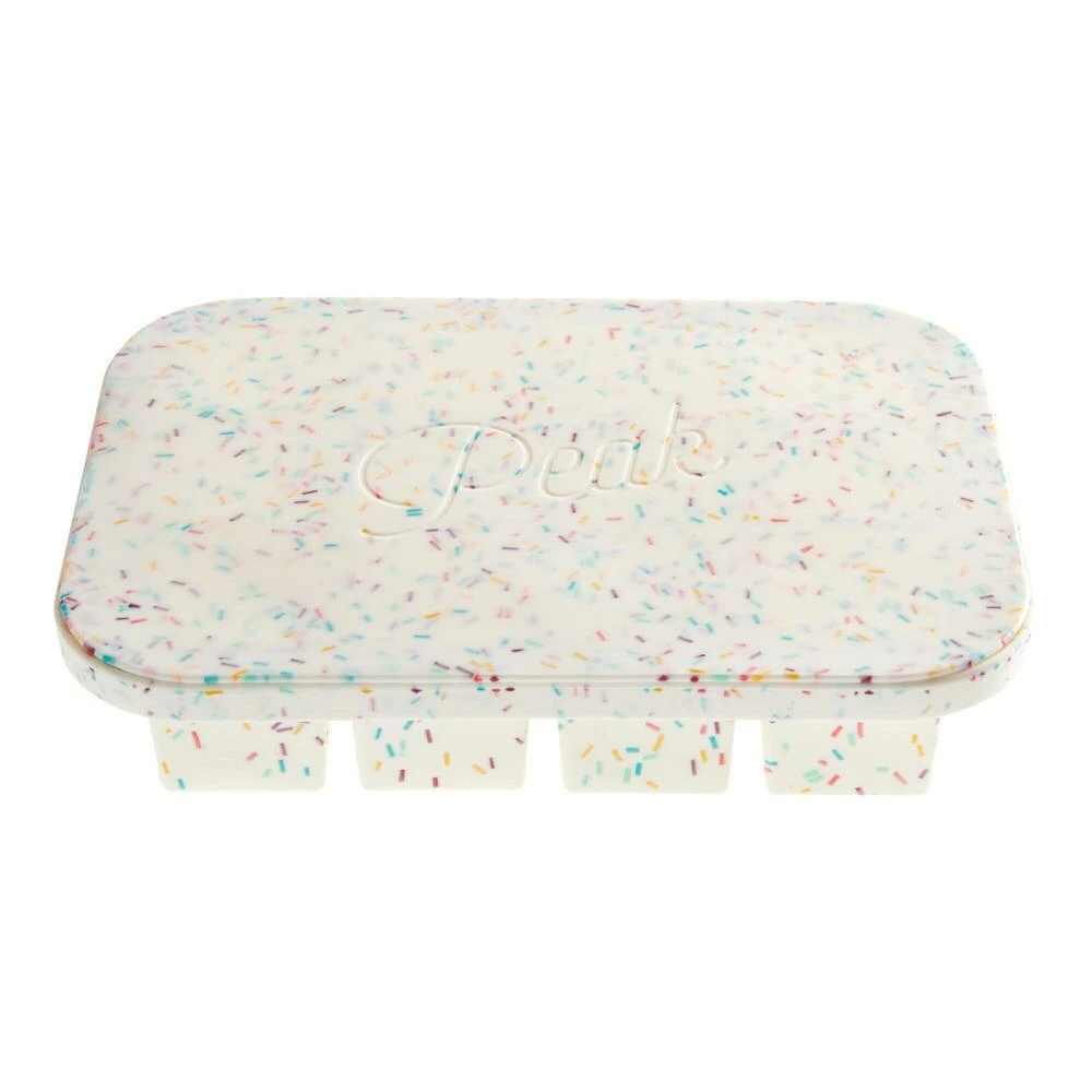 World Market Peak Confetti Silicone Ice Tray - Image 3