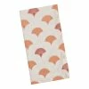 World Market Coral and Pink Fan Napkins Set of 4