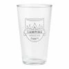 World Market Camping Makes Me Happy Pint Glass