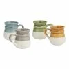 World Market Two Tone Tankard Ceramic Mug Set Of 4