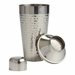 World Market Hammered Stainless Steel Cocktail Shaker