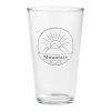 World Market Mountain Bound Pint Glass