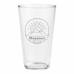 World Market Mountain Bound Pint Glass