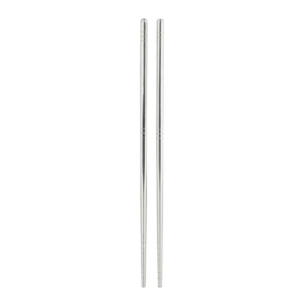 World Market Stainless Steel Chopsticks Set of 12