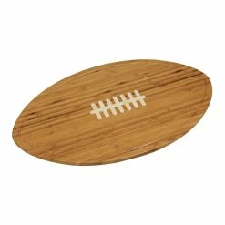World Market Bamboo Football Kickoff Cheese Board