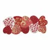 World Market Pier Place Red and Pink Hearts Beaded Table Runner