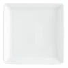 World Market Square White Porcelain Coupe Salad Plate