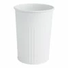 World Market White Galvanized Steel French Fry Cup