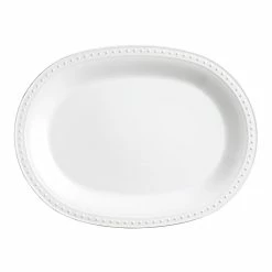 World Market White Nantucket Serving Platter
