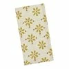 World Market White and Yellow Daisy Napkins Set of 4
