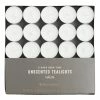World Market White Long Burning Tealight Candles 50 Pack