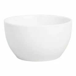 World Market Coupe White Porcelain Cereal Bowl Set Of 4
