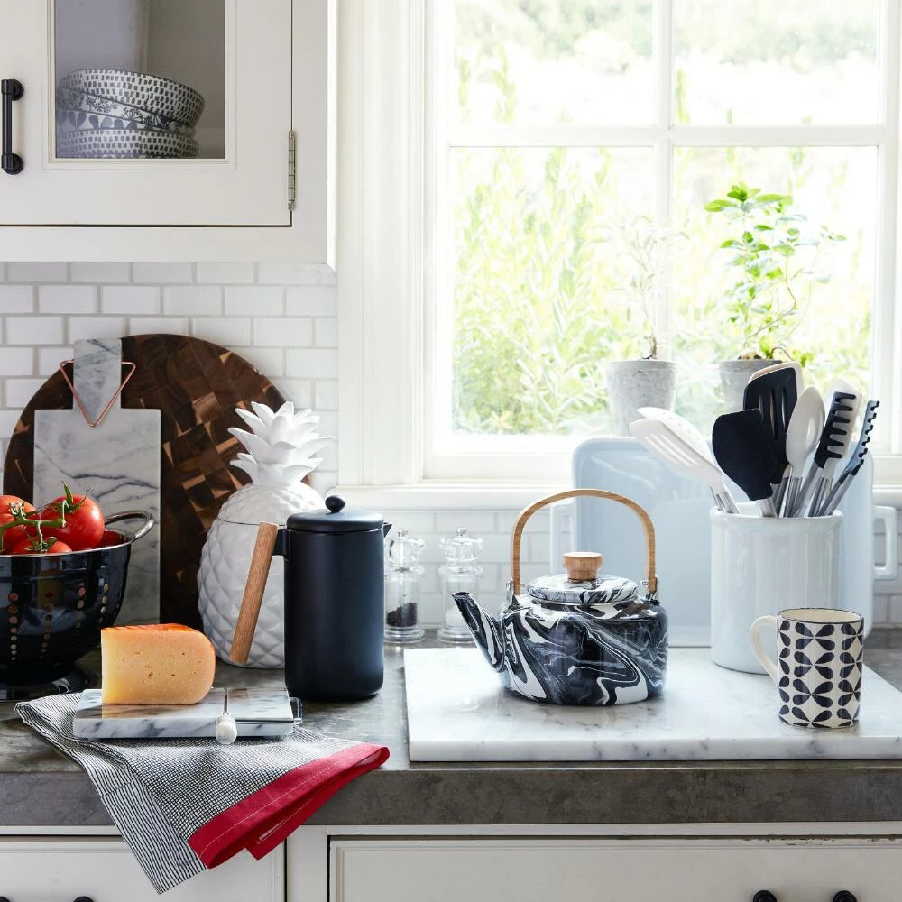 World Market White Marble Pastry Board - Image 3