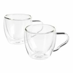 World Market Double Wall Borosilicate Glass Espresso Cup 2 Pack