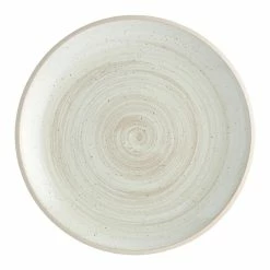 World Market Wren Ivory Speckled Dinner Plate