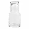World Market Clear Glass Bedside Carafe And Cup Set