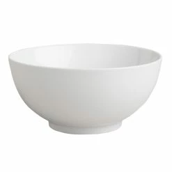 World Market Medium White Porcelain All Purpose Bowls Set Of 2