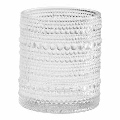 World Market Jupiter Clear Double Old Fashioned Glass