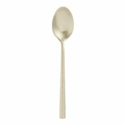 World Market Champagne Satin Hammered Teaspoon
