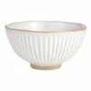 World Market Extra Large White Reactive Glaze Noodle Serving Bowl