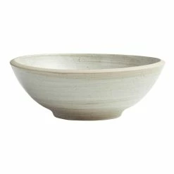 World Market Wren Ivory Speckled Cereal Bowl