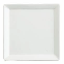 World Market Square White Porcelain Tasting Plate Set Of 6