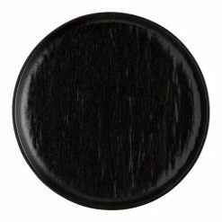 World Market Stella Matte Black Textured Salad Plate