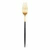 World Market Shay Black And Gold Dinner Forks Set Of 6