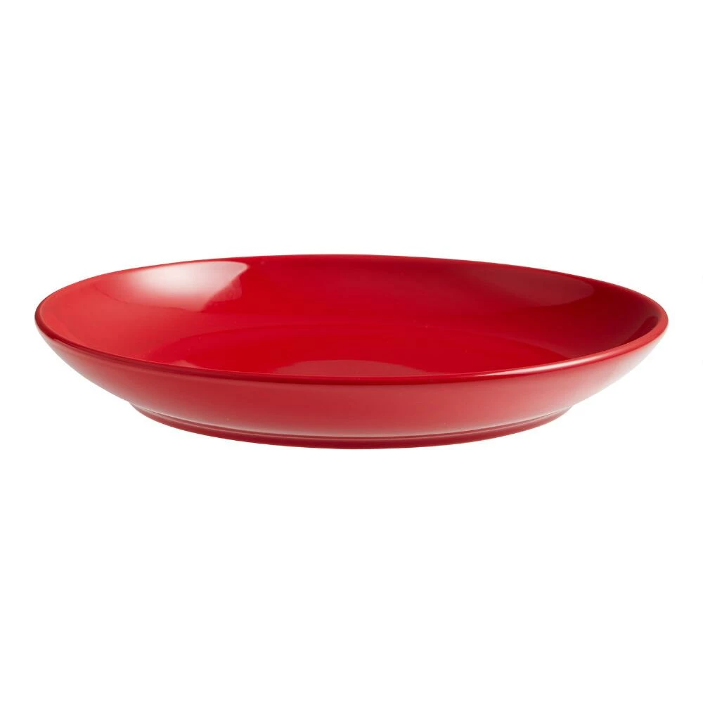 World Market True Red Dinner Plate - Image 2