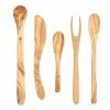World Market Olive Wood Charcuterie and Cheese Serving Utensils 5 Pack