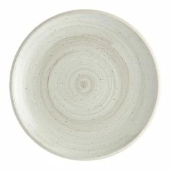 World Market Wren Ivory Speckled Salad Plate