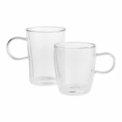 World Market Double Wall Borosilicate Glass Mug