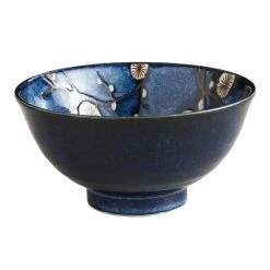 World Market Cherry Blossom Blue Bowl Set Of 6