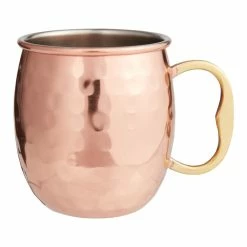 World Market Moscow Mule Hammered Copper Stainless Steel Mug