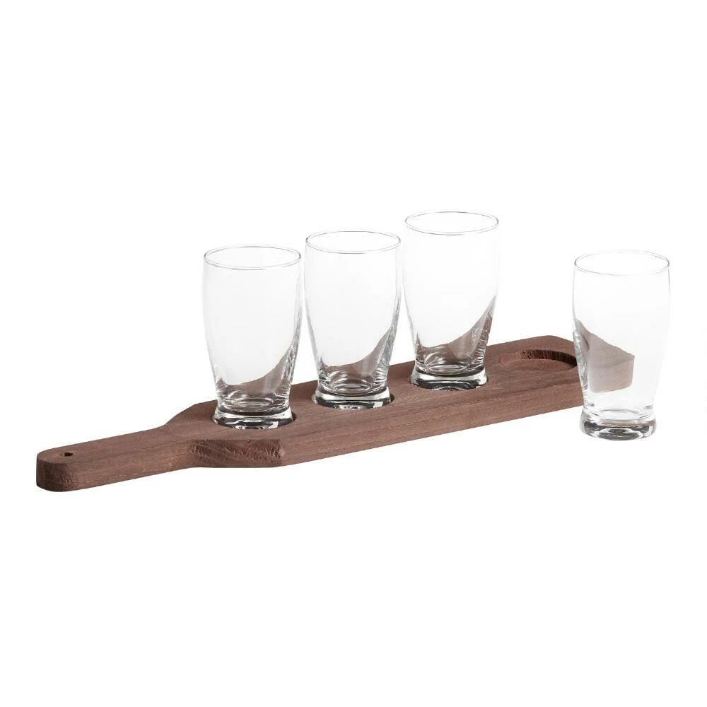 World Market Beer Tasting Flight 5 Piece Set