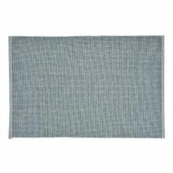 World Market Distressed Teal Ribbed Placemats Set of 4