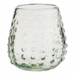 World Market Rivera Recycled Stemless Wine Glass