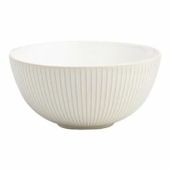 World Market Avery White Textured Bowl Set Of 2