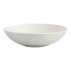 World Market Avery White Textured Serving Bowl