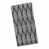World Market Black And White Leaf Napkins Set Of 4