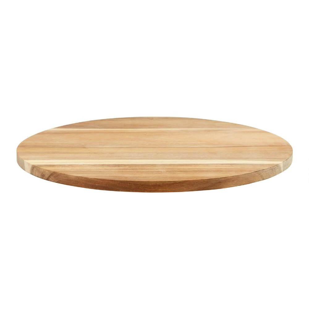 World Market Acacia Wood Lazy Susan